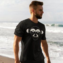 Camiseta Signo do zodíaco do macaco Saru