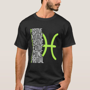 Camiseta Signo do Zodíaco Peixes Constelação Aniversário Ho