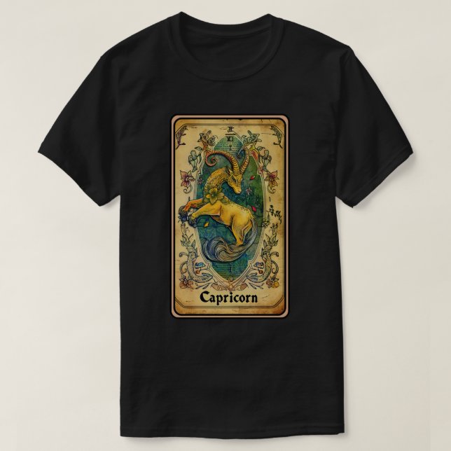Camiseta Signo Solar Capricórnio (Frente do Design)