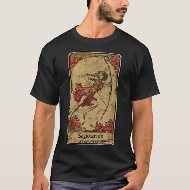 Camiseta Signo solar de Sagitário (Frente)