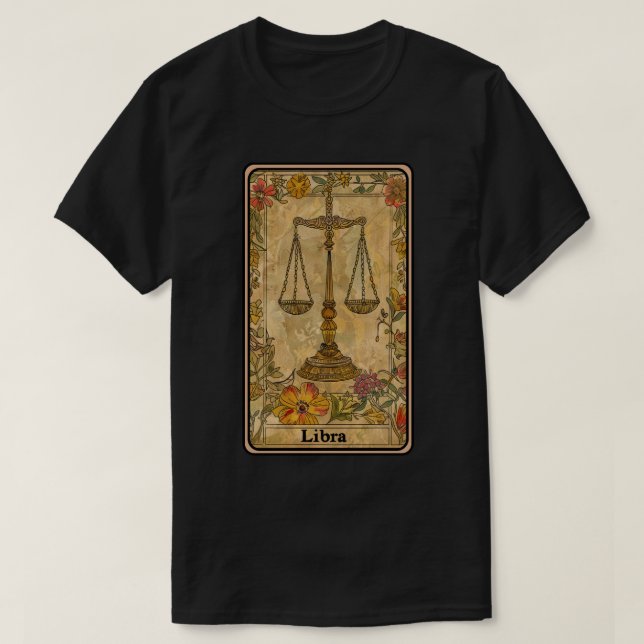 Camiseta Signo Solar Libra (Frente do Design)