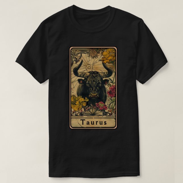 Camiseta Signo Solar Touro (Frente do Design)