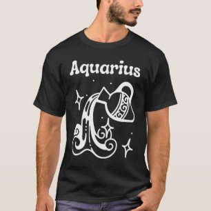 Camiseta Signo Zodiacal Aquário