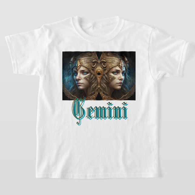 Camiseta Signo Zodiacal de Gêmeos (Postura )