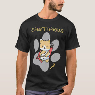 Camiseta Signo Zodiacal Sagitário Gato Astronomia Gatinho G