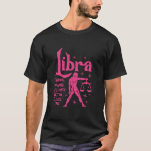 Camiseta Signo Zodíaco de Libra - Aniversário do Zodíaco de