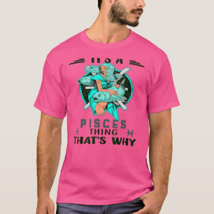 Camiseta Signo Zodíaco Peixes Astronomia Horóscopo