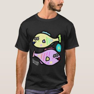 Camiseta Signos do zodíaco Peixes