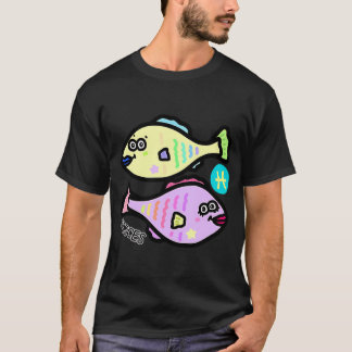 Camiseta Signos do zodíaco Peixes