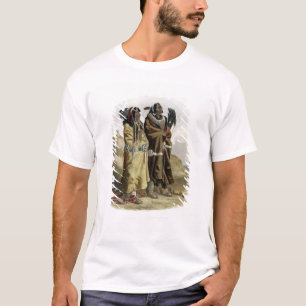 Camiseta Sih-Chida e Mahchsi-Karehde, indianos de Mandan,