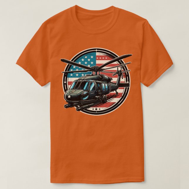 Camiseta Sikorsky UH60 5 (Frente do Design)