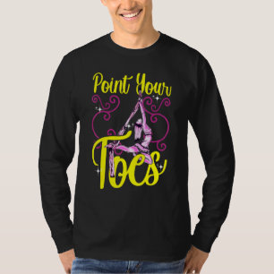 Camiseta Silas Aéreas Apontam Seus Dedos Yoga Trapeze Aeria