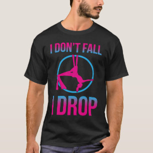 Camiseta Silas Aéreas Para O Dançarino Aéreo Da Seda Ar