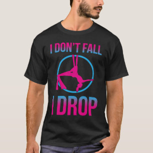 Camiseta Silas Aéreas Para O Dançarino Aéreo Da Seda Ar