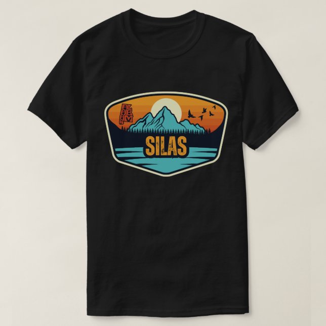 Camiseta Silas, Alabama (Frente do Design)