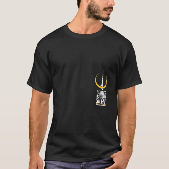 Camiseta Silat Cimande Gerak Satria Shakti T preto (Frente)