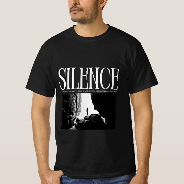 Camiseta Silence Speakes (Frente)