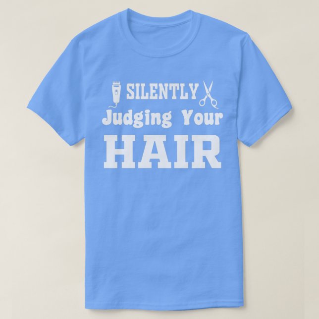 Camiseta Silenciando Seu Cabelo (Frente do Design)