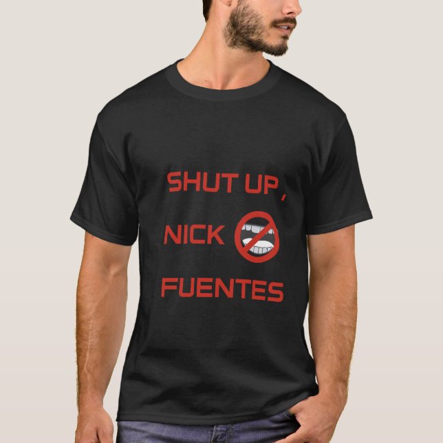 Camiseta “Silenciar Nick Fuentes” (Frente)