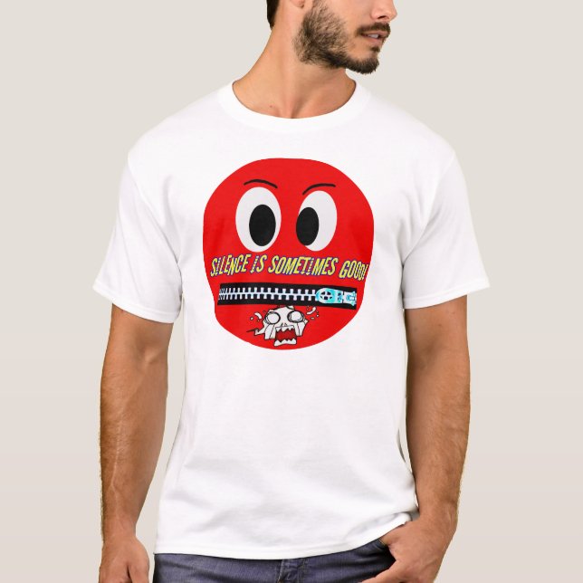 Camiseta Silêncio! (Frente)