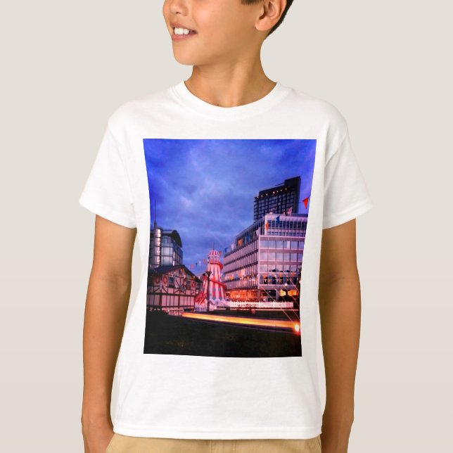 Camiseta Silêncio à noite (Frente)