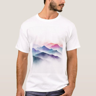 Camiseta Silêncio da Montanha Nebulosa