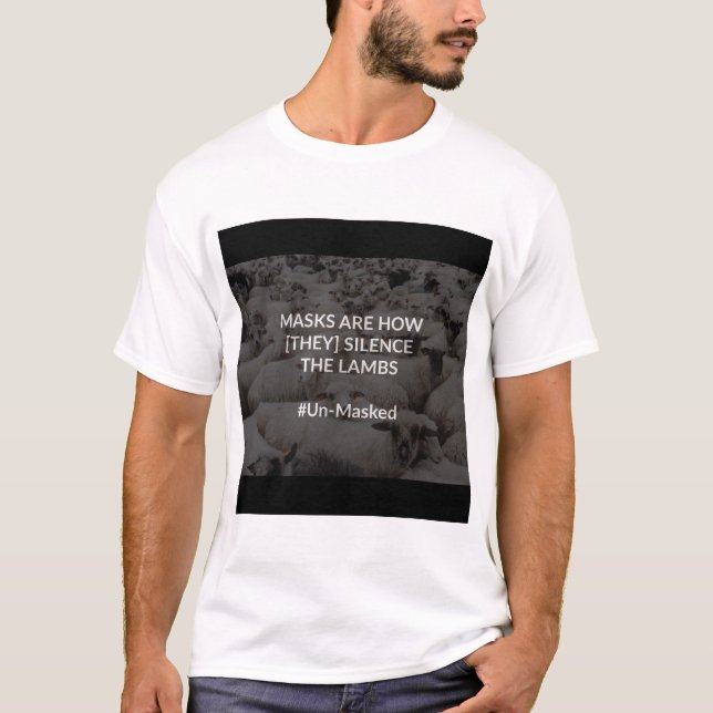 Camiseta Silêncio dos borregos (Frente)