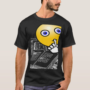 Camiseta Silencioso Herói Por Favor, Sai Do Gráfico Shh