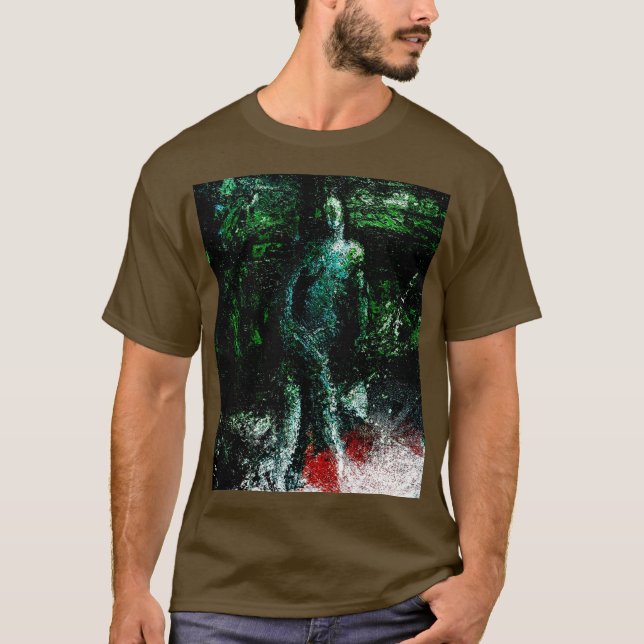 Camiseta Silent Form/Abstract Figure Tee (Frente)