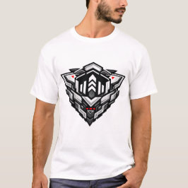 Camiseta Silent Grid | Mecha Signal Vanguard