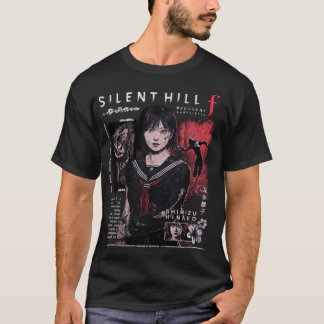 Camiseta SILENT HILL F Shimizu Hinako Arte de Fã vintage am