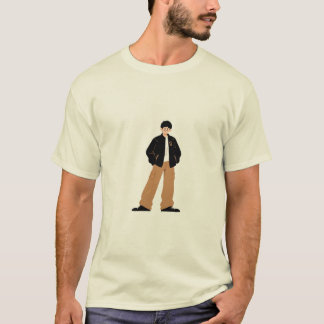 Camiseta Silent Soul – Anime Boy Aesthetic Art