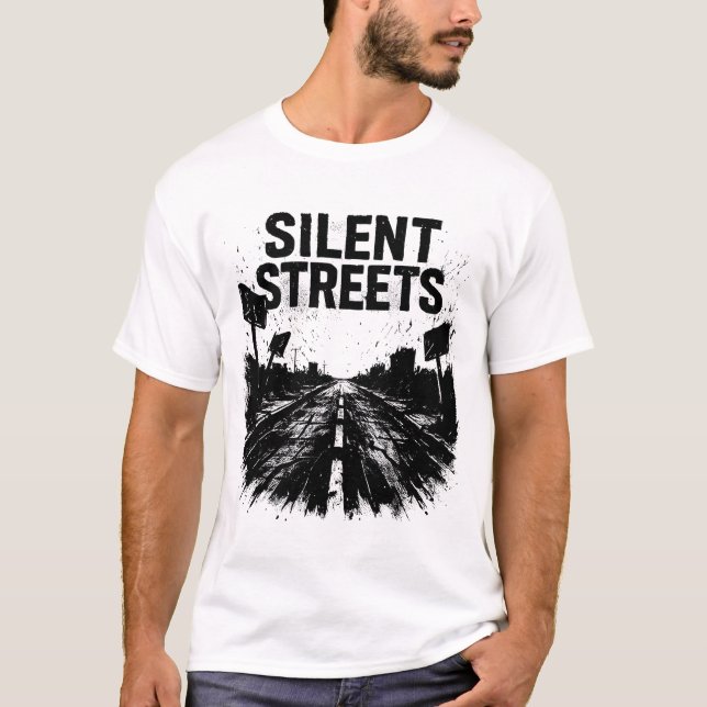 Camiseta Silent Streets (Frente)
