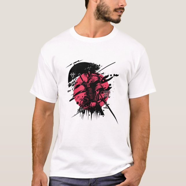 Camiseta Silent Warrior - Samurai | Unissex (Frente)