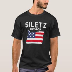 Camiseta Siletz Oregon EUA State America Viagem derrejon