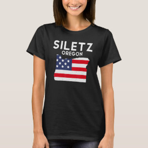 Camiseta Siletz Oregon EUA State America Viagem derrejon