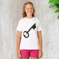 Silhouette de chave Vintage Minimalista