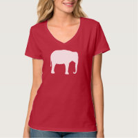 Silhouette de Elefante Asiático