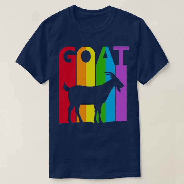 Camiseta Silhouette de Goat Animal  (Frente do Design)