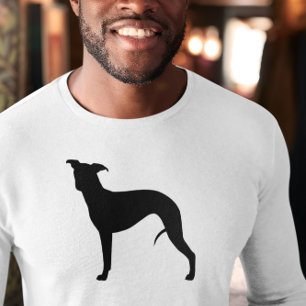 Camiseta Silhouette de Whippet