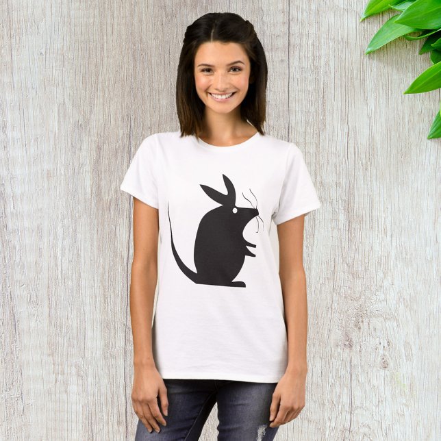 Camiseta Silhouette do mouse (Criador carregado)