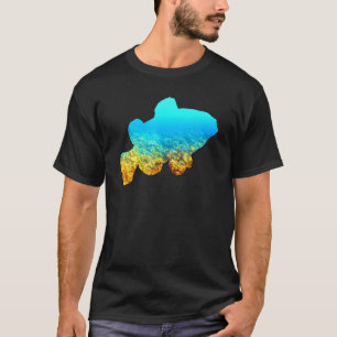 Camiseta Silhouette Earth Day And Ocean Week, De Palhaço