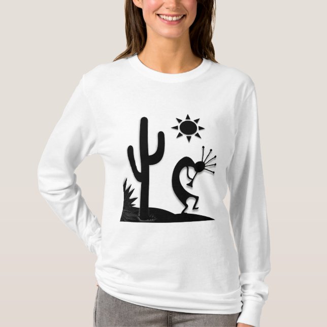 Camiseta Silhouette Kokopelli (Frente)