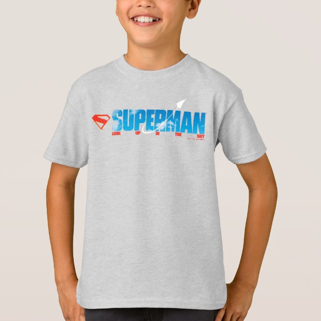Camiseta Silhouette Superman Skybound (Frente)