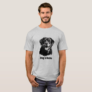 Camiseta Silhoutte branco e preto