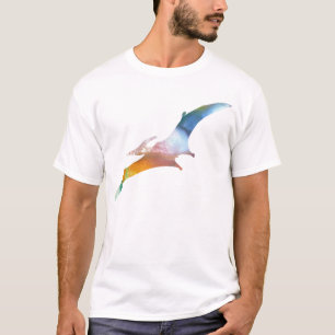 Camiseta Silhueta abstrata do Pterodactyl