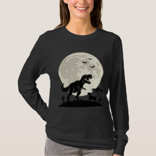 Camiseta Silhueta Cemitério de Cachorro Dinossauro