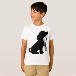 Camiseta Silhueta Clássica De Cão