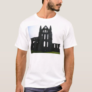 Camiseta Silhueta da abadia de Whitby