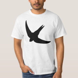 Camiseta Silhueta da andorinha